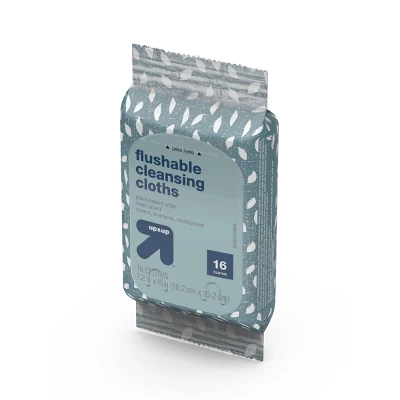 Flushable Cleaning Cloths - Fresh Scent - Up & Up™ 14 Flushable Cleaning Cloths - Fresh Scent - Up & Up™ - Image 14