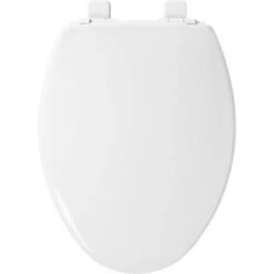 Mayfair By Bemis Little2Big Never Loosens Elongated Plastic Children's Potty Training Toilet Seat With Slow Close Hinge - White -Baby Products Store GUEST a4a9eca4 9feb 4018 aaa9 9cfabf8b3de7