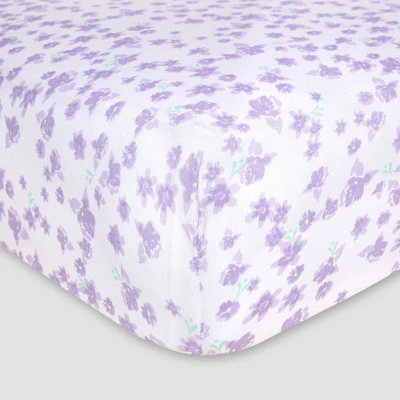 Burt's Bees Baby® Organic Jersey Fitted Crib Sheet 7 Burt's Bees Baby® Organic Jersey Fitted Crib Sheet - Image 7