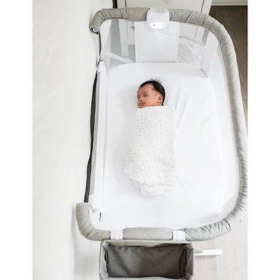 Baby Delight Beside Me Dreamer Deluxe Bassinet And Bedside Sleeper - Quilted Pebble Gray 10 Baby Delight Beside Me Dreamer Deluxe Bassinet And Bedside Sleeper - Quilted Pebble Gray - Image 10