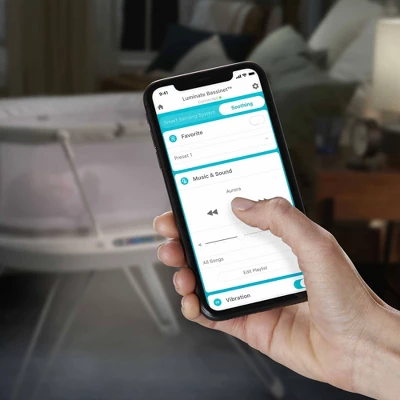 Fisher Price Fisher-Price Luminate Bassinet - White 2 Fisher Price Fisher-Price Luminate Bassinet - White - Image 2