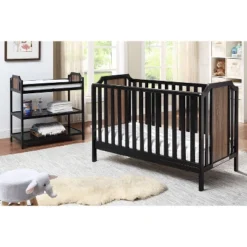 Suite Bebe Brees 3-in-1 Convertible Island Crib - Black/Brownstone -Baby Products Store GUEST a8d3f68e f090 4d07 9515 0498b8f0980b