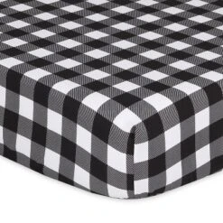 The Peanutshell Fitted Crib Sheets - Woodland Animal And Buffalo Plaid - 4pk -Baby Products Store GUEST a91665cf 8ae7 4053 a10f 90eb740769dd