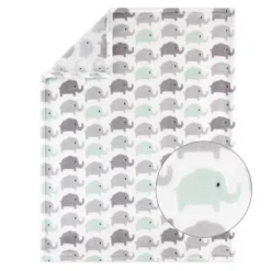 The Peanutshell Elephant Dreams 5-Piece Baby Crib Bedding Set With Quilt And Blanket -Baby Products Store GUEST aaa3d0e7 ed96 4d05 83d5 dca63aaf55c3