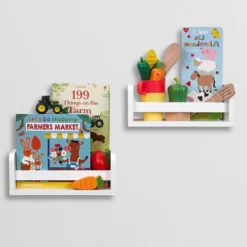 RiverRidge Home 3pc Kids’ Activity Table Set With 2 Bonus 10'' Floating Wall Bookshelves White – RiverRidge -Baby Products Store GUEST adee4863 3a76 44ff 9c2f 65d41d614452