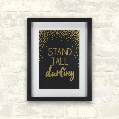 RoomMates Framed Wall Poster Prints Stand Tall - Gold 2 RoomMates Framed Wall Poster Prints Stand Tall - Gold - Image 2