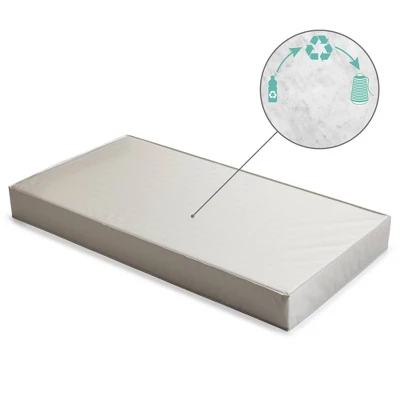 Sealy Orion 2-Stage Sustainable Antibacterial Baby Crib Mattress And Toddler Bed Mattress - White 2 Sealy Orion 2-Stage Sustainable Antibacterial Baby Crib Mattress And Toddler Bed Mattress - White - Image 2