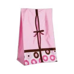 Bacati - Mod Dots Stripes Pink Fuschia Beige Chocolate 6 Pc Crib Bedding Set With Long Rail Guard Cover -Baby Products Store GUEST b4ef3993 36dd 4aa2 aaed 3216005f98f2