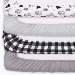 The Peanutshell Woodland Walk Crib Bedding Set, 4pc To 8pc, Grey Animal 14 The Peanutshell Woodland Walk Crib Bedding Set, 4pc To 8pc, Grey Animal -Baby Products Store GUEST ba9f9aaf a752 4842 8890 79c56d7dafa5