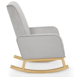 Delta Children Drew Rocking Chair - Cloud Gray And Natural -Baby Products Store GUEST bb4c4cc5 cc10 477c 9f8b 6e5aefea26d4