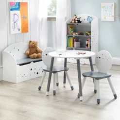 3pc Talori Kids' Table And Chair Set Gray/White - Buylateral 6 3pc Talori Kids' Table And Chair Set Gray/White - Buylateral -Baby Products Store GUEST bc1e69d4 876d 480a b7b3 0dd41a244534