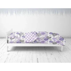Bacati - Watercolor Floral Purple Gray 5 Pc Girls Toddler Bedding Set -Baby Products Store GUEST be267013 489e 4b93 a78b 7d23a170d8c8