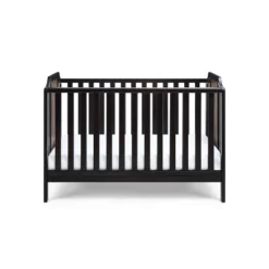 Suite Bebe Brees 3-in-1 Convertible Island Crib - Black/Brownstone