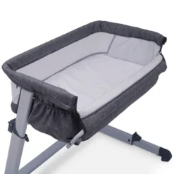 Simmons Kids' Dream Bedside Baby Bassinet Sleeper With Breathable Mesh And Adjustable Heights - Lightweight Portable Crib - Gray 21 Simmons Kids' Dream Bedside Baby Bassinet Sleeper With Breathable Mesh And Adjustable Heights - Lightweight Portable Crib - Gray -Baby Products Store GUEST c07e351d a02f 456e 9a1f e8d10eada634