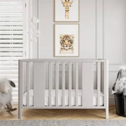 Room & Joy Emmett Curved Post 3-in-1 Crib - Sharkey Gray -Baby Products Store GUEST c0889d70 6196 4e84 a136 5781b89e0bc0