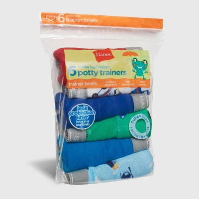 Hanes Toddler Boys' 6pk Briefs - Colors May Vary 1 Hanes Toddler Boys' 6pk Briefs - Colors May Vary