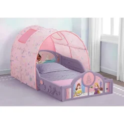 Delta Children Disney Princess Sleep And Play Toddler Bed With Tent