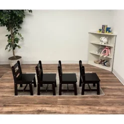 Rectangle Table With 4 Chairs Espresso - Gift Mark 7 Rectangle Table With 4 Chairs Espresso - Gift Mark -Baby Products Store GUEST c49bd99d 42d6 445a b5d4 6bcf14af8db0