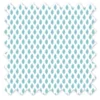 Bacati - Sophia Paisley Aqua Leaves Crib/Toddler Bed Skirt