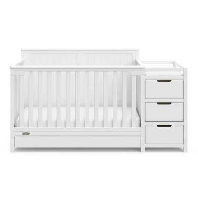 Graco Hadley 5-in-1 Convertible Crib And Changer With Drawer 1 Graco Hadley 5-in-1 Convertible Crib And Changer With Drawer
