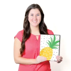 Big Dot Of Happiness Tropical Pineapple - Nursery Wall Art, Kids Room Decor And Summer Home Decorations Ideas - 7.5 X 10 Inches - Set Of 3 Prints 8 Big Dot Of Happiness Tropical Pineapple - Nursery Wall Art, Kids Room Decor And Summer Home Decorations Ideas - 7.5 X 10 Inches - Set Of 3 Prints -Baby Products Store GUEST c9264b5b 97ff 4874 9d10 45ba91a79bfa