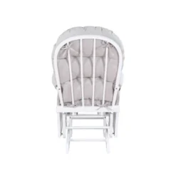 Suite Bebe Mason Glider & Ottoman - White/Woven Gray -Baby Products Store GUEST cacdf7f7 f961 4549 b872 494e87d6b1bf