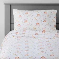 Unicorn Cotton Kids' Sheet Set - Pillowfort™ -Baby Products Store GUEST cad551e2 006e 4686 a716 d5d65a113198
