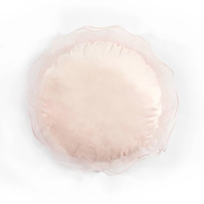 Lush Décor Ruffle Layer Flower Decorative Baby Pillow 3 Lush Décor Ruffle Layer Flower Decorative Baby Pillow - Image 3