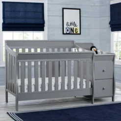 Delta Children Bentley Convertible Baby Crib And Changer