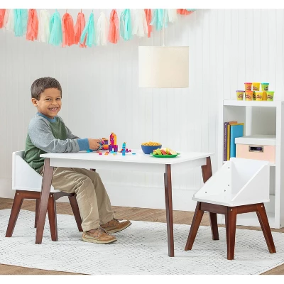 Modern Table And Chair Set Chairs - WildKin 1 Modern Table And Chair Set Chairs - WildKin