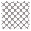 Bacati - Large Dots Crib/Toddler Bed Skirt - Gray