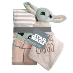Lambs & Ivy Star Wars Mandalorian Baby Yoda Wearable Blanket/Lovey Gift Set 2pc -Baby Products Store GUEST d0eaf61a 8e86 498b 8a24 69f52c3d7091