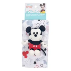 Lambs & Ivy Mickey Mouse Swaddle Blanket & Plush Infant Gift Set - 2pk -Baby Products Store GUEST d18864c0 db87 4bb3 a015 9e019e636cb6