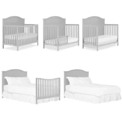 Dream On Me Grace 5 In 1 Convertible Crib Made With Sustainable New Zealand Pinewood -Baby Products Store GUEST d1b47723 067f 47a5 90b6 59a35483b16c