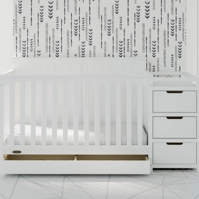 Graco Hadley 5-in-1 Convertible Crib And Changer With Drawer 8 Graco Hadley 5-in-1 Convertible Crib And Changer With Drawer - Image 8