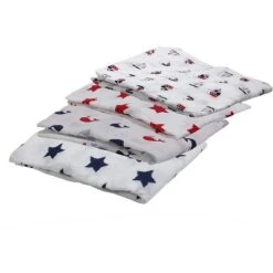 Bacati - Little Sailor Blue/Navy/Red Boys Muslin Swaddling Blankets Set Of 4 6 Bacati - Little Sailor Blue/Navy/Red Boys Muslin Swaddling Blankets Set Of 4 -Baby Products Store GUEST d56530bf d1f2 4672 845a 36475b60b076