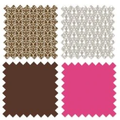 Bacati - Damask Pink Chocolate 3 Pc Toddler Sheet Set -Baby Products Store GUEST da498a2d 7783 4f42 b52f da67dc8de04c