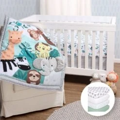 The Peanutshell Wild Kingdom Crib Bedding Set, 3pc To 12 Pc, Safari Animals -Baby Products Store GUEST db63ee58 93f7 4647 82d0 f2cebcb4395b