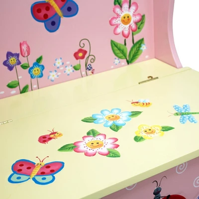 Magic Garden Storage Bench - Fantasy Fields By Teamson Kids 5 Magic Garden Storage Bench - Fantasy Fields By Teamson Kids - Image 5