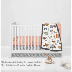 Bacati - Construction Yellow Orange Blue Gray 3 Pc Crib Bedding Set -Baby Products Store GUEST e0ffd693 01c0 41ff bf6d 0dab62710d4a
