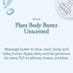Wash With Water Plant Body Butter (Unscented), Vegan Healing Ointment Cream For Dry & Sensitive Skin, 7 Oz Tub 12 Wash With Water Plant Body Butter (Unscented), Vegan Healing Ointment Cream For Dry & Sensitive Skin, 7 Oz Tub -Baby Products Store GUEST e1e9d80a e5b1 4f1a af84 a8c233b8b2e8
