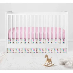 Bacati - Botanical Floral Birds Pink Multicolor 6 Pc Crib Bedding Set With Long Rail Guard Cover 13 Bacati - Botanical Floral Birds Pink Multicolor 6 Pc Crib Bedding Set With Long Rail Guard Cover -Baby Products Store GUEST e2c13fb5 2778 410b ac58 8ec7a0c1fa21