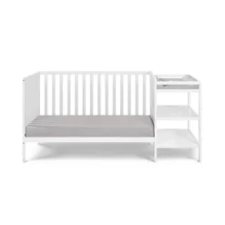 Suite Bebe Palmer 3-in-1 Convertible Island Crib And Changer Combo - White -Baby Products Store GUEST e3285b5a 74fb 43b8 bdeb 073377800d16
