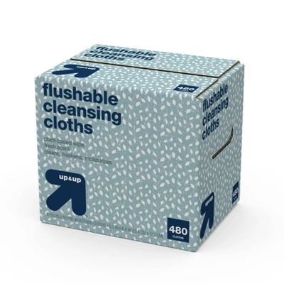 Flushable Cleaning Cloths - Fresh Scent - Up & Up™ 2 Flushable Cleaning Cloths - Fresh Scent - Up & Up™ - Image 2