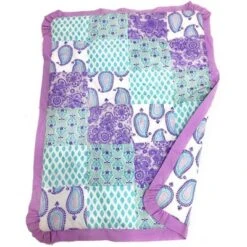 Bacati - Paisley Isabella Purple Lilac Aqua 4 Pc Crib Bedding Set With Diaper Caddy 9 Bacati - Paisley Isabella Purple Lilac Aqua 4 Pc Crib Bedding Set With Diaper Caddy -Baby Products Store GUEST e9bec9e3 1414 43f4 800b 0bb12744566f 1