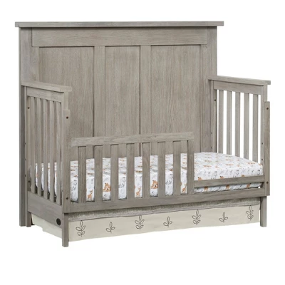 SOHO BABY Hanover 4-in-1 Convertible Crib - Oak Gray 2 SOHO BABY Hanover 4-in-1 Convertible Crib - Oak Gray - Image 2