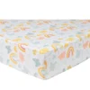 Sammy & Lou Butterflies And Sunshine Microfiber Crib Sheet - 2pk