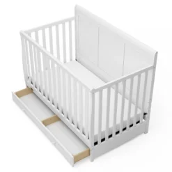 Graco Asheville 5-in-1 Convertible Crib With Drawer - White -Baby Products Store GUEST ec1a325d 508b 4283 831f c2ce6998e84e