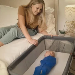 SwaddleMe Beginnings Bassinet Select - Compact Fold Multi-Position Baby Bassinet With Air Flow Mattress - Gray Tweed 13 SwaddleMe Beginnings Bassinet Select - Compact Fold Multi-Position Baby Bassinet With Air Flow Mattress - Gray Tweed -Baby Products Store GUEST ec599802 f6c9 444d 9849 11cbeb50b72d