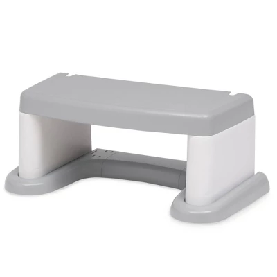 Delta Children PerfectSize 3-in-1 Convertible Sink, Step Stool And Bath Toy For Toddlers/Kids' Perfect For Potty Training - White/Gray 8 Delta Children PerfectSize 3-in-1 Convertible Sink, Step Stool And Bath Toy For Toddlers/Kids' Perfect For Potty Training - White/Gray - Image 8